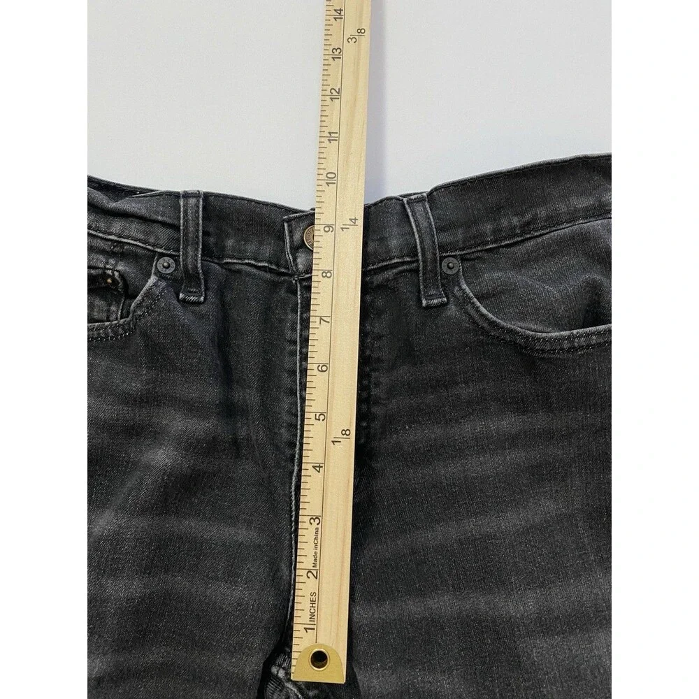 Levi's 511 Slim Fit Jeans Men's 30x32 Faded Black Gray WaterLess Denim Stretch